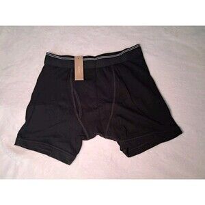 J.Crew Knit Stretch Boxer Short Briefs Black Cotton Elastane Size XS Mens